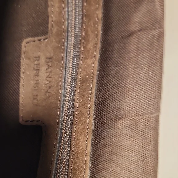 Banana Republic Chocolate and Gold Clutch - Picture 5 of 5